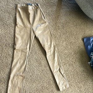 Zara leather pants!